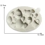 Bunny Rabbit Basket egg theme Silicone Mould