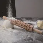 Heart shape Fondant Embossed Rolling Pin
