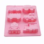 6 Cavity Thomas theme Silicone Mould