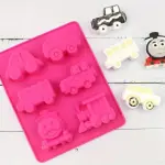 6 Cavity Thomas theme Silicone Mould