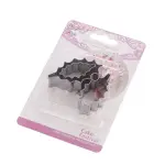 3 Pcs Holly Leaf Fondant Sugarcraft Stainless Steel Cutter set