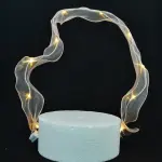 LED Light Ribbon Cake Topper