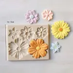 Chrysanthemum Daisy Cherry Blossom Flower Silicone Mould