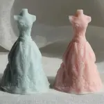 3D Wedding Dress Silicone Mould style 6