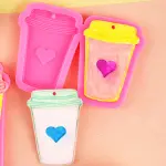 2 cavity Coffee Mug Silicone mould