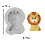 Lion silicone mould Style 2