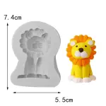 Lion silicone mould Style 3
