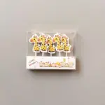 5 Pcs Giraffe Animal theme cake candles