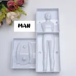 1 Set 3D Human Body Fondant Cake Decorating Tool Handmade Craft Clay Dolls mould set