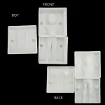 1 Set 3D Human Body Fondant Cake Decorating Tool Handmade Craft Clay Dolls mould set