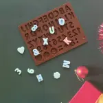 Alphabet Upper case Silicone Mould Style 3