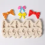 Detailed Bow Knot silicone mould Style 2