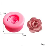 3D Rose Flower Silicone Mould for Resin,soaps ,Candle Mould