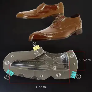 3D Men Shoes Polycarbonate Chocolate Mould