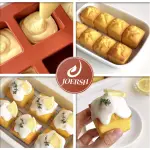 8 Cavity 3D Square Silicone Mould 2 x 2 x 2 inch Mousse Cake Dessert Molds for Cheesecake/Jelly/Brownnie/Soap/Candle