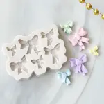 Detailed Bow Knot silicone mould Style 3