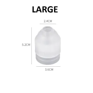 Plastic Coupler for Icing Bag - Large