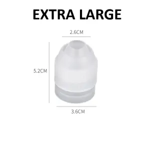 Plastic Coupler for Icing Bag - EXTRA LARGE