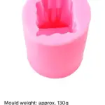3D Wedding chair with Flower garland silicone Mould