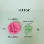3D Cherry Blossom Flower Silicone Mould for Resin,soaps ,Candle Mould