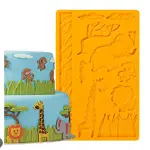 Jungle theme Cute animal mould theme silicone mould