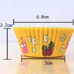 100 pcs Easter Bunny theme Cake Cups / Muffin Cups