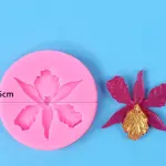 3D Orchid flower silicone mould
