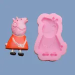 1 Cavity Peppa Pig cartoon silicone mould style 2