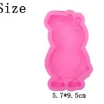 1 Cavity Peppa Pig dad cartoon silicone mould style 3