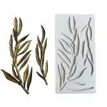 Large Leaf Branch silicone mould