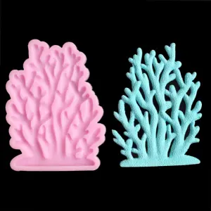Large Ocean Sea Coral Seaweed Coral Silicone Mould