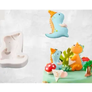 Cute Dinosaur silicone mould style 19