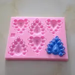 Heart Jem Jewelry theme silicone mould