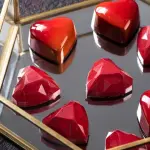 21 Cavity Abstract heart Shape Polycarbonate Chocolate Mould