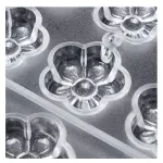 18 Cavity Flower Shape Polycarbonate Chocolate Mould