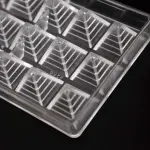 21 Cavity Pyramid Shape Polycarbonate Chocolate Mould