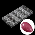 21 Cavity Easter Egg Shape Polycarbonate Chocolate Mould