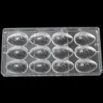 21 Cavity Easter Egg Shape Polycarbonate Chocolate Mould