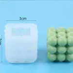 1 PCS 3D Bubble Silicone Candle Mould STYLE 3