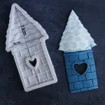 Castle Pillars silicone mould
