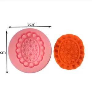 Oval Jewelry Gems silicone mould Style 3