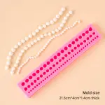 3 cavity line Pearl bead boarder Silicone Mould