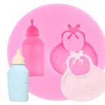 Baby Bottle baby bib Silicone Mould