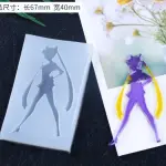 Girl Cartoon Character Silicone mould