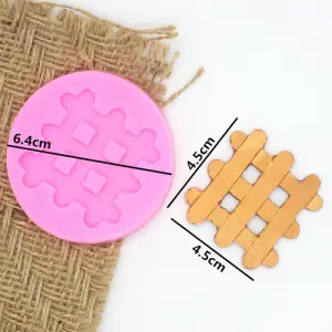 Fence silicone fondant Mould STYLE 3