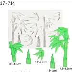 Bamboo Plant tree Silicone mould