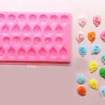Balloon shaped Alphabet silicone mould
