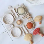 3D realistic Mushroom theme Silicone Mould