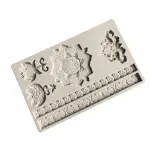 Vintage Flower Curlicues Silicone mould