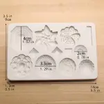 Muti Brooch studs Jewelry theme silicone Mould